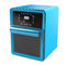 Cor preta/azul/alaranjada do forno limpo fácil da frigideira do ar quente com luz interna